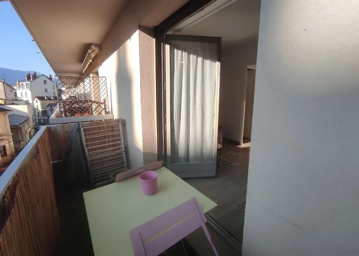 25 M2 L'aix'quise, Hyper Centre-ville, Balcon Apartment Aix-les-Bains